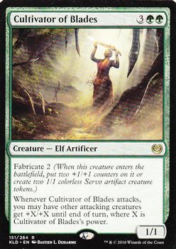 2016 Magic the Gathering Kaladesh - Foil #151 Cultivator of Blades Front