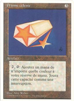 1995 Magic the Gathering 4th Edition French #NNO Prisme céleste Front