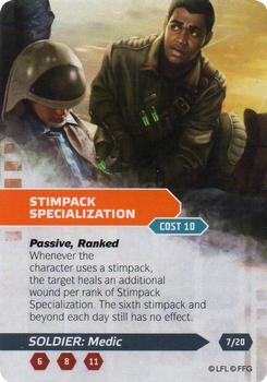 2014 Fantasy Flight Games Star Wars Age of Rebellion Specialization Deck Soldier Medic #7 Stimpack Specialization Front