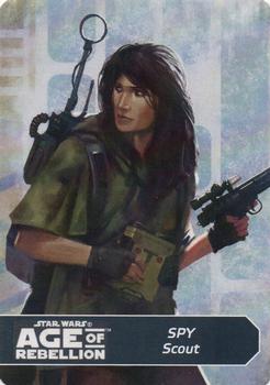 2014 Fantasy Flight Games Star Wars Age of Rebellion Specialization Deck Spy Scout #8 Disorient Back