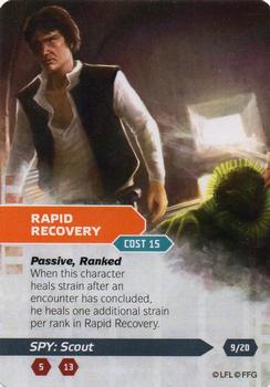 2014 Fantasy Flight Games Star Wars Age of Rebellion Specialization Deck Spy Scout #9 Rapid Recovery Front