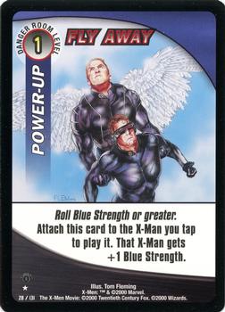 2000 Wizards X-Men - 1st Edition #28 Fly Away Front