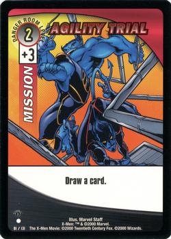 2000 Wizards X-Men - 1st Edition #81 Agility Trial Front