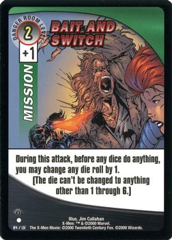 2000 Wizards X-Men - 1st Edition #84 Bait and Switch Front
