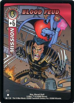 2000 Wizards X-Men - 1st Edition #86 Blood Feud Front