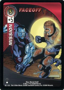 2000 Wizards X-Men - 1st Edition #97 Faceoff Front