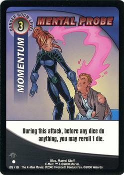 2000 Wizards X-Men - 1st Edition #105 Mental Probe Front