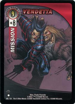 2000 Wizards X-Men - 1st Edition #119 Vendetta Front