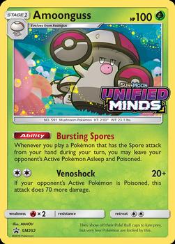 2016-19 Pokemon SM Black Star Promos #SM202 Amoonguss Front