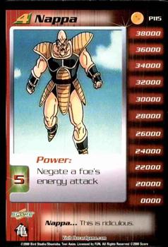 Dragon Ball Z 2000 Score TCG Foil Nappa P7 Card 