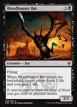 2018 Magic the Gathering Masters 25 #80 Bloodhunter Bat Front