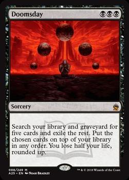 2018 Magic the Gathering Masters 25 #88 Doomsday Front
