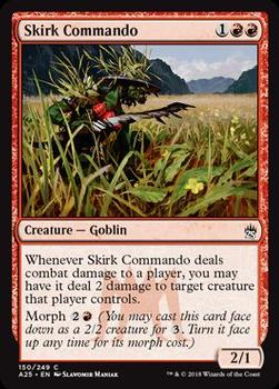 2018 Magic the Gathering Masters 25 #150 Skirk Commando Front