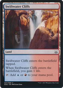 2017 Magic the Gathering Duel Decks: Mind vs. Might #27 Swiftwater Cliffs Front