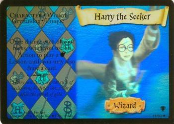 2001 Wizards Harry Potter Quidditch Cup TCG - Holofoil #11 Harry the Seeker Front