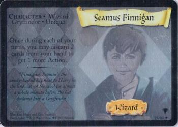 2001 Wizards Harry Potter Quidditch Cup TCG - Holofoil #25 Seamus Finnigan Front