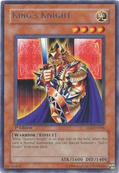 2005 Yu-Gi-Oh! Elemental Energy 1st Edition #EEN-EN006 King's Knight Front