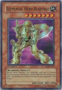 2005 Yu-Gi-Oh! Elemental Energy 1st Edition #EEN-EN007 Elemental HERO Bladedge Front