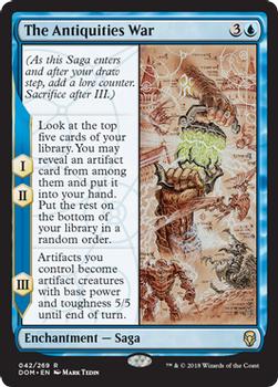 2018 Magic the Gathering Dominaria #42 The Antiquities War Front