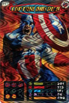 2013 Spider-Man Heroes & Villains #007 Captain America Front