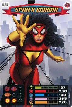2013 Spider-Man Heroes & Villains #022 Spider Woman Front