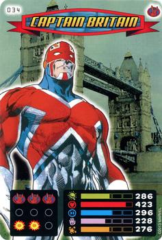 2013 Spider-Man Heroes & Villains #034 Captain Britain Front