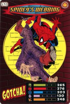 2013 Spider-Man Heroes & Villains #190 Spidey's Webbing Front