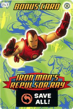 2013 Spider-Man Heroes & Villains #263 Iron Man's Repulsor Ray Front