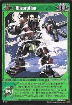 2004 Konami Teenage Mutant Ninja Turtles #01033 Absorption Front