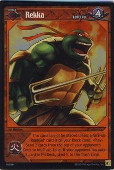2004 Konami Teenage Mutant Ninja Turtles #01058 Rekka Front