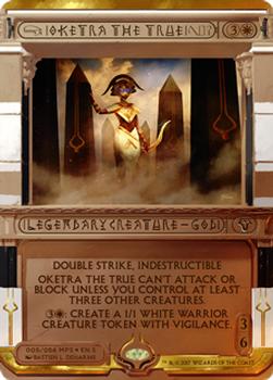 2017 Magic the Gathering Amonkhet - Invocations #5 Oketra the True Front