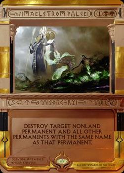 2017 Magic the Gathering Amonkhet - Invocations #29 Maelstrom Pulse Front
