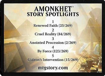 2017 Magic the Gathering Amonkhet - Tokens #002/025 Anointer Priest Back