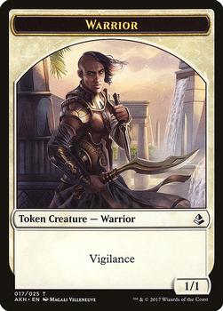 2017 Magic the Gathering Amonkhet - Tokens #017/025 Warrior Front