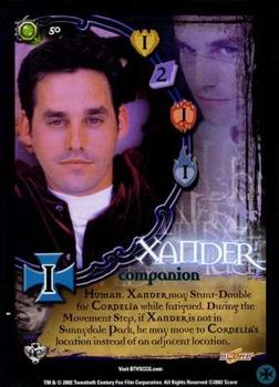 2002 Score Buffy The Vampire Slayer CCG: Angel's Curse #50 Xander Front