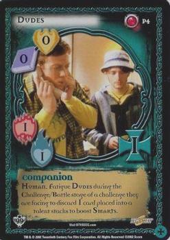 2002 Score Buffy The Vampire Slayer CCG: Class of '99 - Promo #P4 Dudes Front