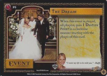 2002 Score Buffy The Vampire Slayer CCG: Class of '99 - Promo #P9 The Dream Front