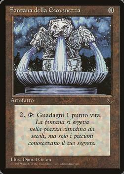 1994 Magic the Gathering The Dark Italian #NNO Fontana della Giovinezza Front