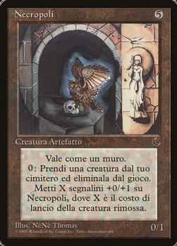 1994 Magic the Gathering The Dark Italian #NNO Necropoli Front