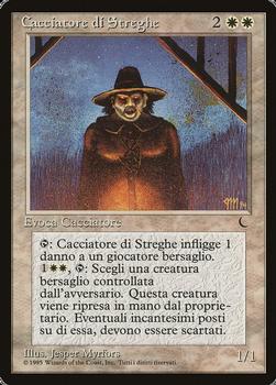 1994 Magic the Gathering The Dark Italian #NNO Cacciatore di Streghe Front
