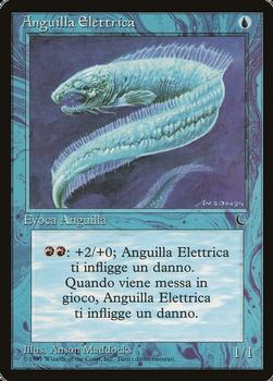 1994 Magic the Gathering The Dark Italian #NNO Anguilla Elettrica Front