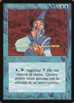 1994 Magic the Gathering The Dark Italian #NNO Apprendista Stregone Front