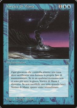 1994 Magic the Gathering The Dark Italian #NNO Vortice di Mana Front