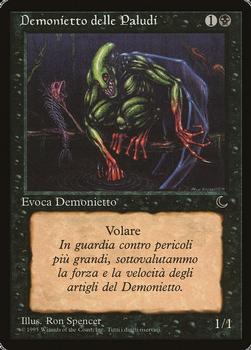 1994 Magic the Gathering The Dark Italian #NNO Demonietto delle Paludi Front