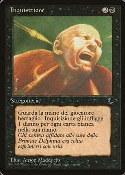 1994 Magic the Gathering The Dark Italian #NNO Inquisizione Front