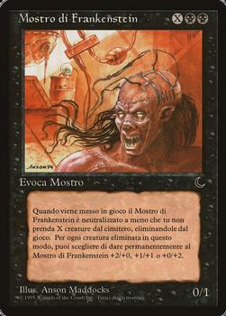 1994 Magic the Gathering The Dark Italian #NNO Mostro di Frankenstein Front