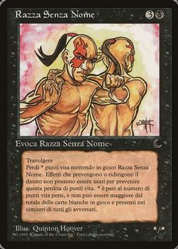 1994 Magic the Gathering The Dark Italian #NNO Razza senza Nome Front