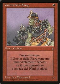 1994 Magic the Gathering The Dark Italian #NNO Goblin delle Flarg Front