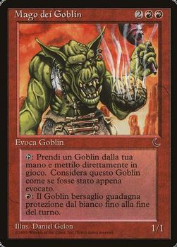 1994 Magic the Gathering The Dark Italian #NNO Mago dei Goblin Front