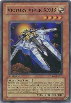 2006 Yu-Gi-Oh! Enemy of Justice 1st Edition #EOJ-EN011 Victory Viper XX03 Front